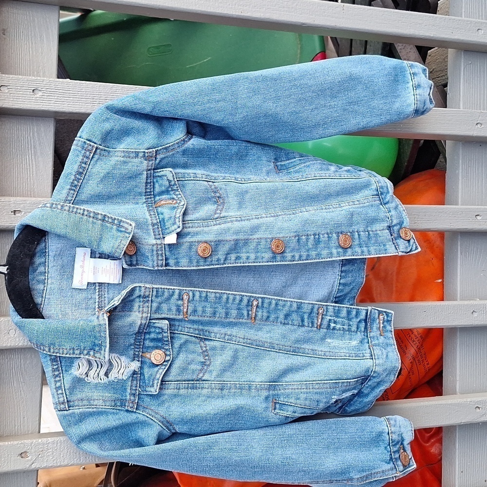 Tommy Bahama girls children's jean jacket size 7